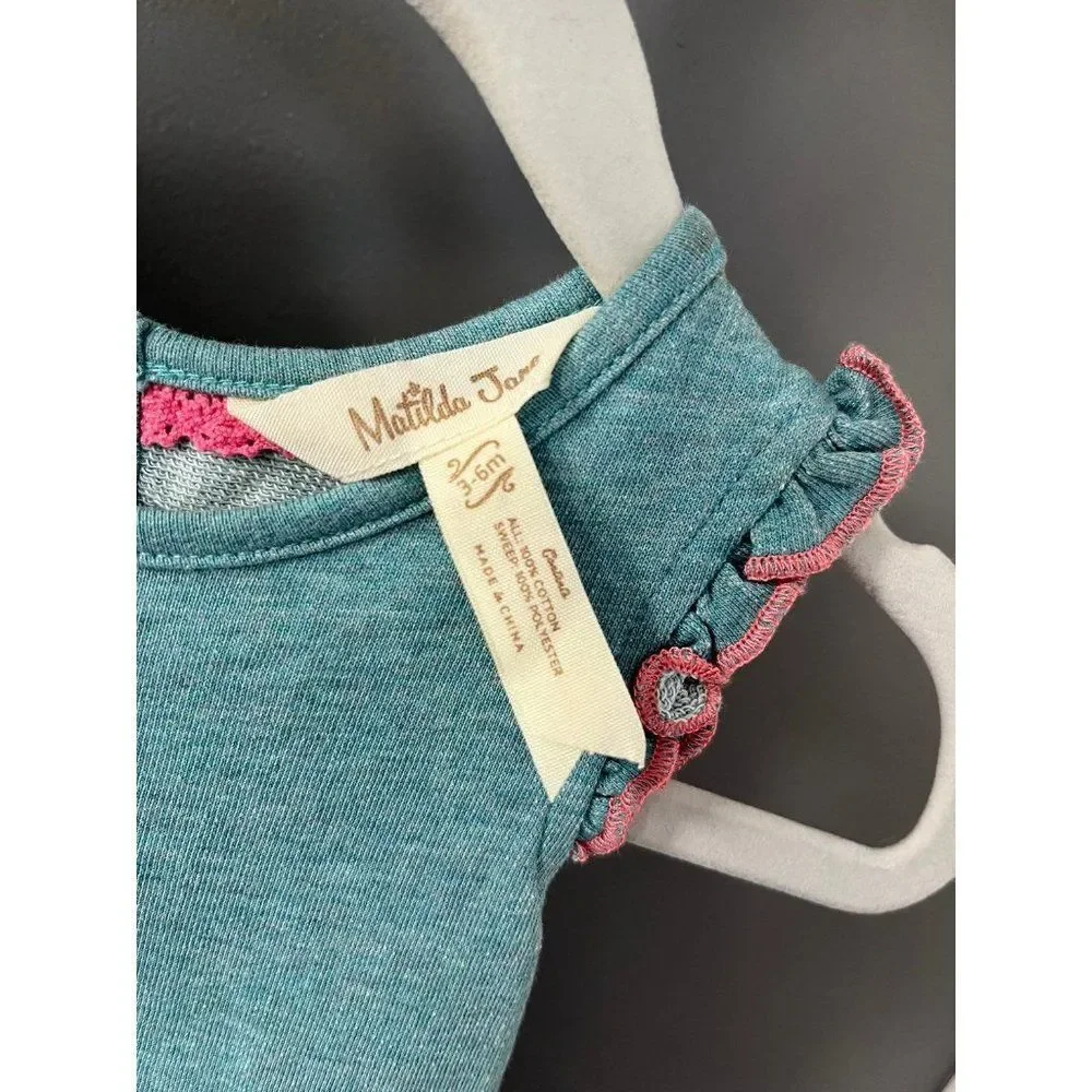 Matilda jane baby girls 3/6 month Dress blue pink